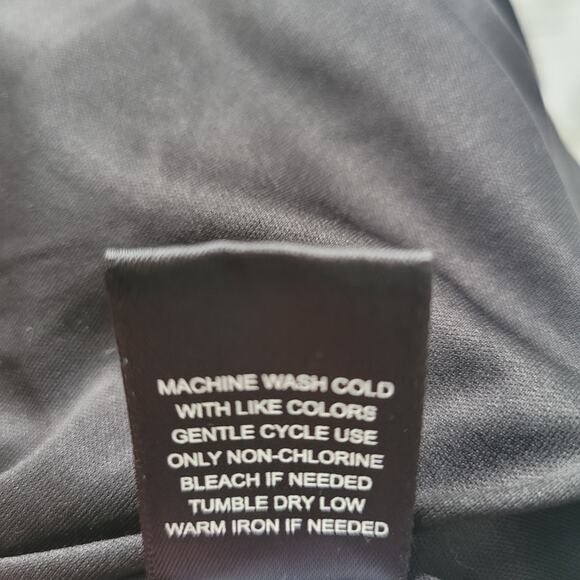 Torrid Size 00 Mini Textured Knit Skater Dress Black fit & Flare Short Sleeve - Picture 11 of 12